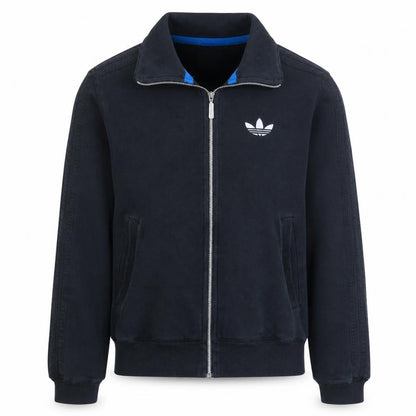 Adidas Women's Black XS Track Jacket Full Zip Casual Sportswear