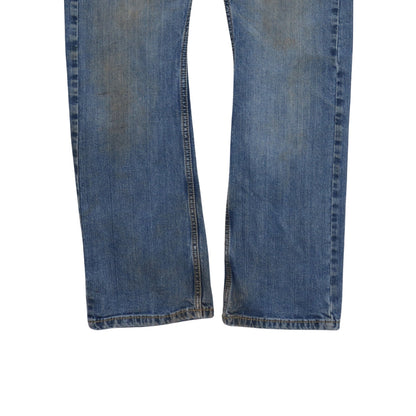 Mens UK Size M Wrangler Regular Fit Straight Blue Jeans