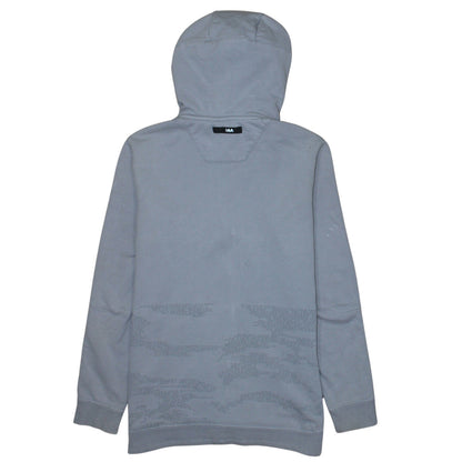 Nike Boys Grey Full Zip Hoodie Air Max 13-15 Years Hooded Sweatshirt