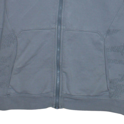 Nike Boys Grey Full Zip Hoodie Air Max 13-15 Years Hooded Sweatshirt