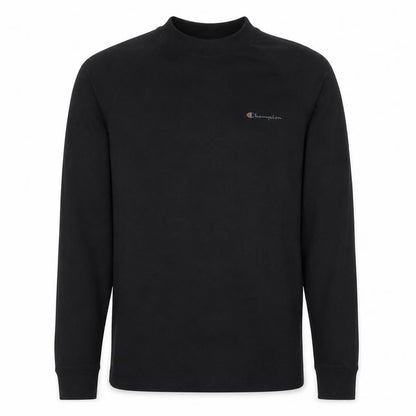 Champion Men's Black Long Sleeve Pullover T-Shirt Size L