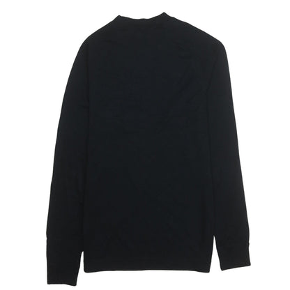 Champion Men's Black Long Sleeve Pullover T-Shirt Size L
