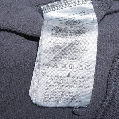 Adidas Men's Grey XL Pullover Hoodie with Logo Detail