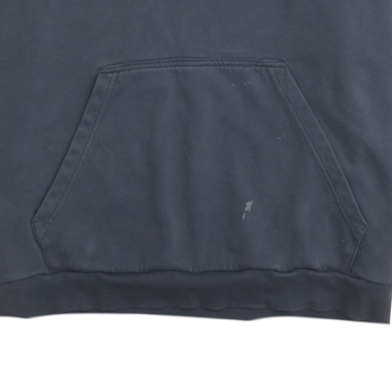 Adidas Men's Grey XL Pullover Hoodie with Logo Detail
