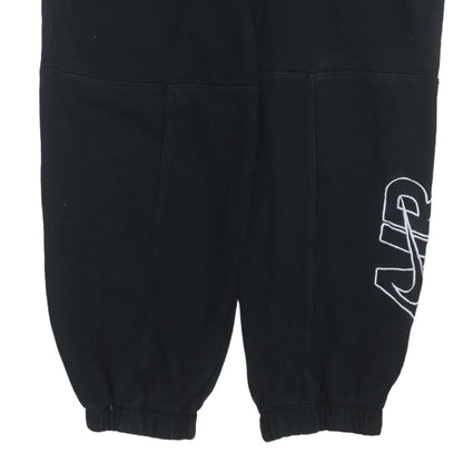 Nike Air Women's Black Jogger Trousers M Fleece Drawstring
