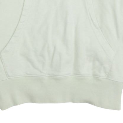 Champion Women's Small White Pullover Hoodie with Logo Embroidery