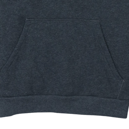 Adidas Boys Grey Fleece Pullover Hoodie Size 13-14 Years