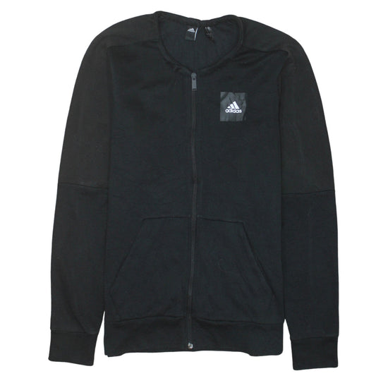Adidas Men's Black Full Zip Track Jacket Size M