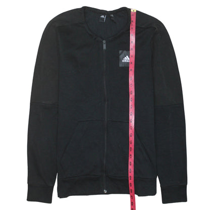 Adidas Men's Black Full Zip Track Jacket Size M