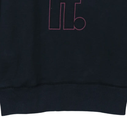 Nike Athletic Dept Women Black Pullover Hoodie L Graphic Just Do It