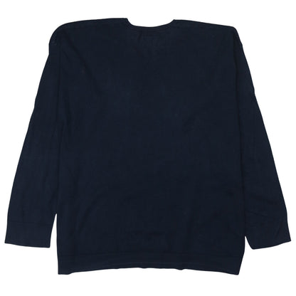 Ralph Lauren Men's Blue XL Cotton Crew Neck Jumper