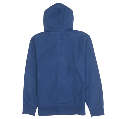 GAP Kids Boys Blue Full Zip Hoodie Sweatshirt L (10) Cotton Blend