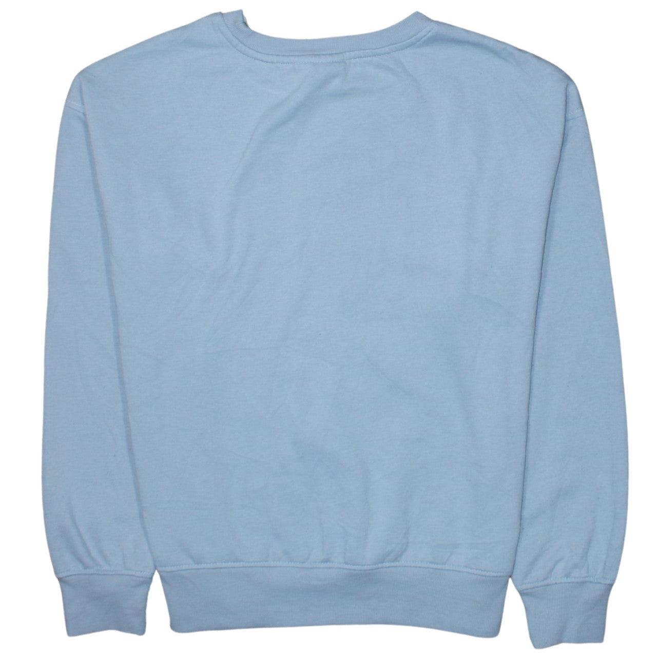 Disney Primark Women Blue Stitch Winter Sweatshirt XS Crew Neck