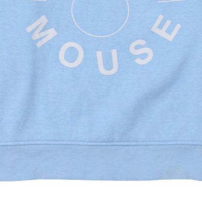 Disney Primark Women Blue 2XS Pullover Sweatshirt Mickey Mouse Graphic
