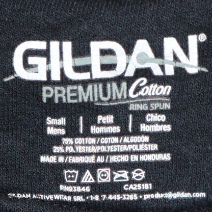 Gildan Mens Black Rush Zone NFL Graphic Pullover Hoodie Size S