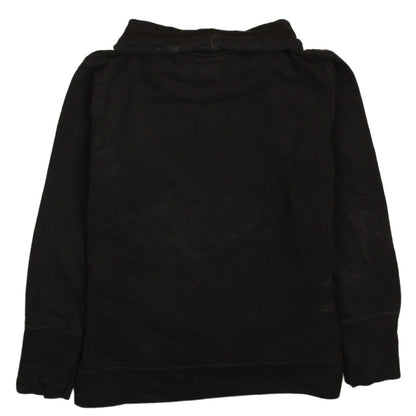 Puma Womens Black Size 12 Pullover Hoodie with Red Logo