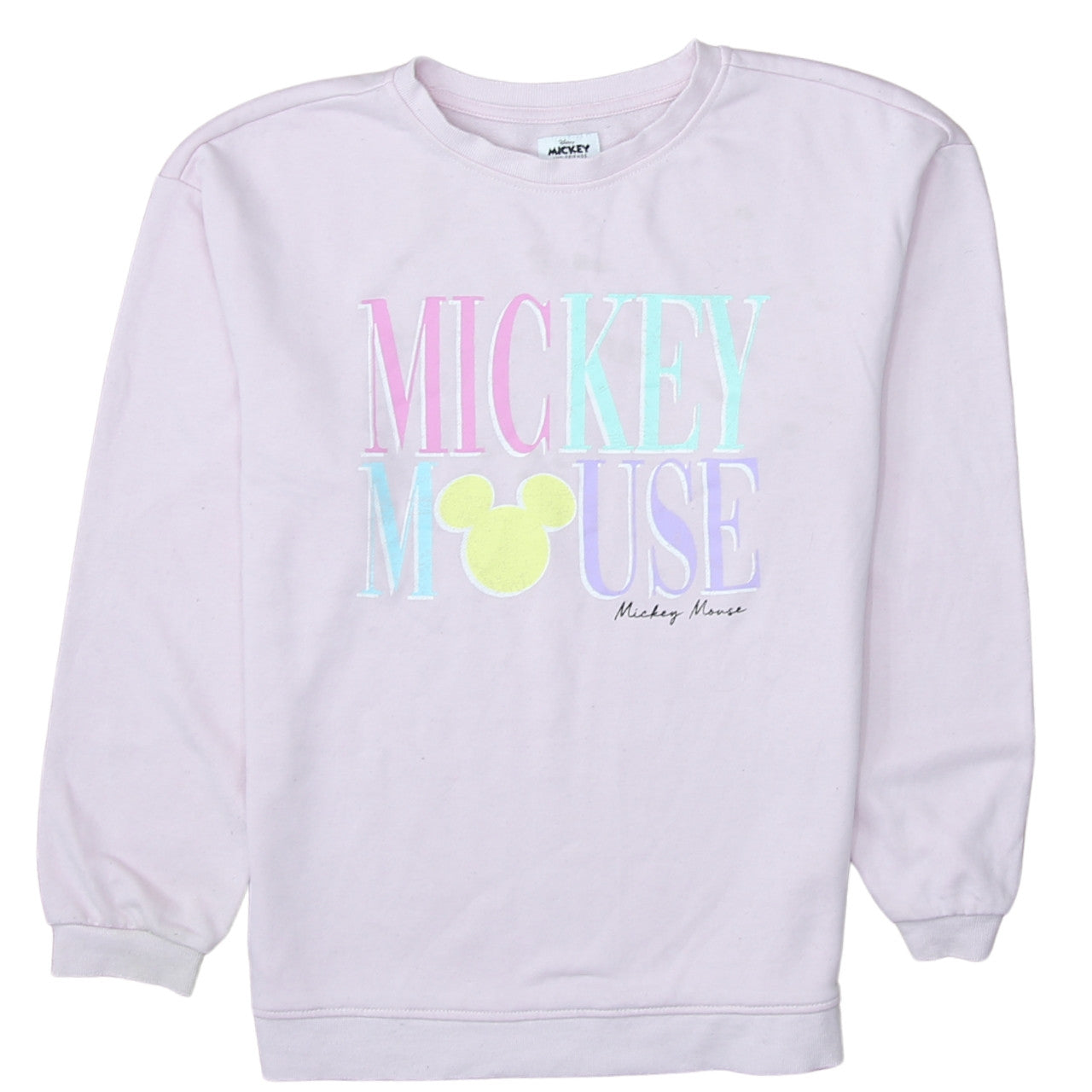 Teens UK Size 164 Disney Pink Pullover Sweatshirt