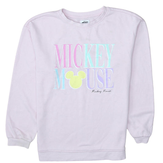 Teens UK Size 164 Disney Pink Pullover Sweatshirt