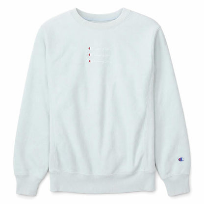 Champion Men's White Small Pullover Sweatshirt Embroidered Logo