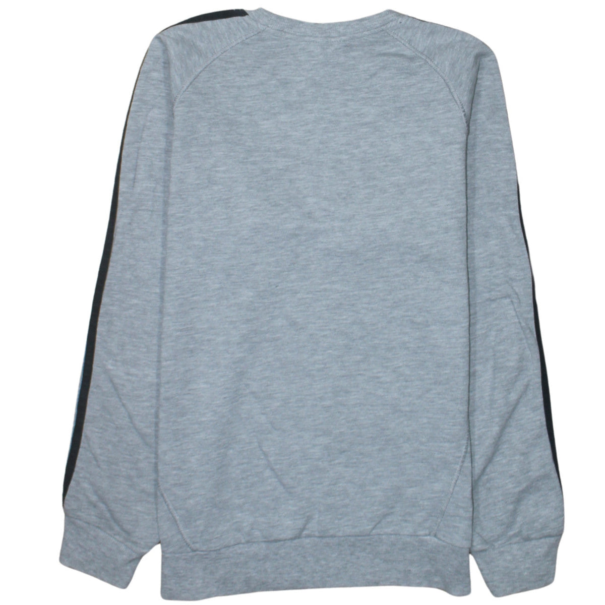 Adidas Men's Grey Crew Neck Pullover Sweatshirt S Regular Fit