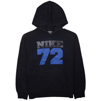 Nike Men's Black Pullover Hoodie L Graphic Sports Sweatshirt