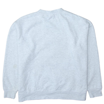 Disney Stitch Grey Sweatshirt Women L Graphic Pullover Jumper