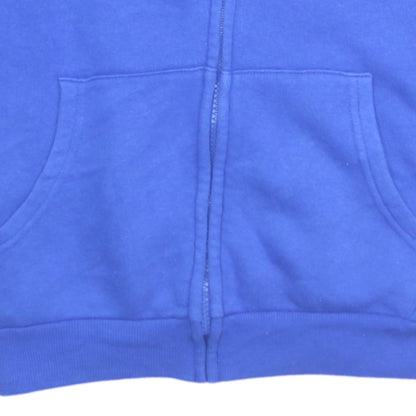 Marvel Boys Blue Full Zip Hoodie 11-12 Years Superhero Graphic Fleece
