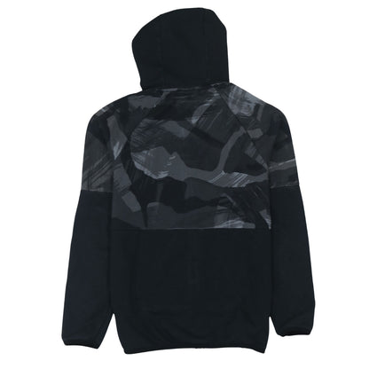 Nike Men's Black Camouflage Full Zip Dri-FIT Hoodie Size S