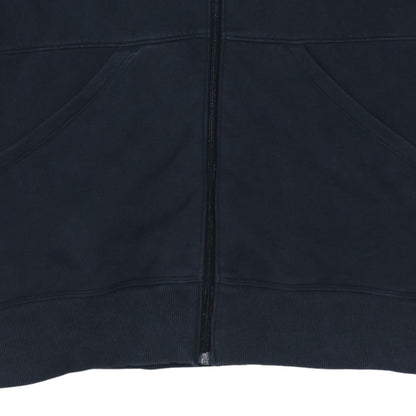 Under Armour Womens Black Full Zip Hoodie Size M Cotton Blend Casual