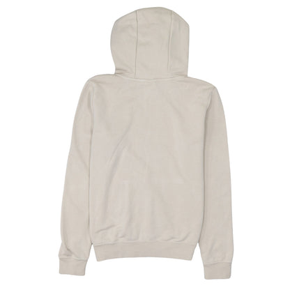 Nike Women Beige Pullover Hoodie Small Logo Hooded Sweatshirt