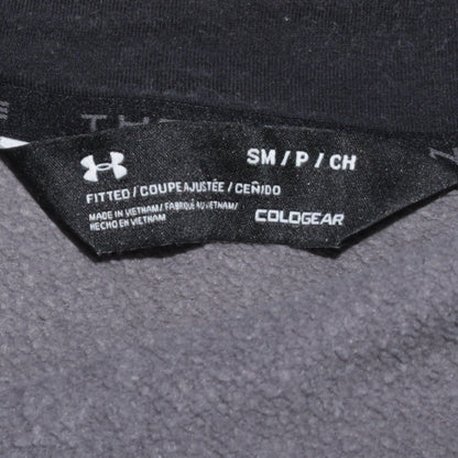 Under Armour Mens Grey Small Full Zip Hoodie Fleece ColdGear