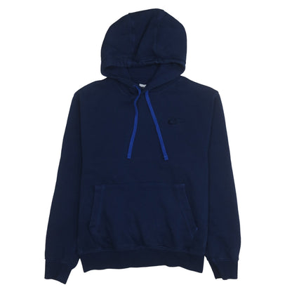 Nike Men's Blue Pullover Hoodie Size S Logo Fleece Sweatshirt