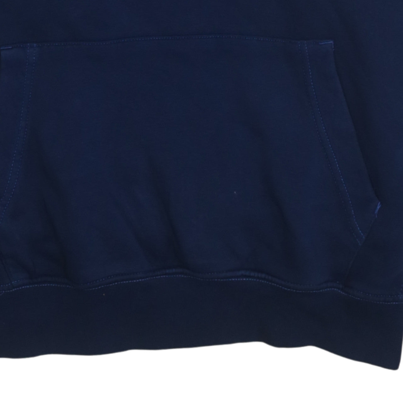 Nike Men's Blue Pullover Hoodie Size S Logo Fleece Sweatshirt