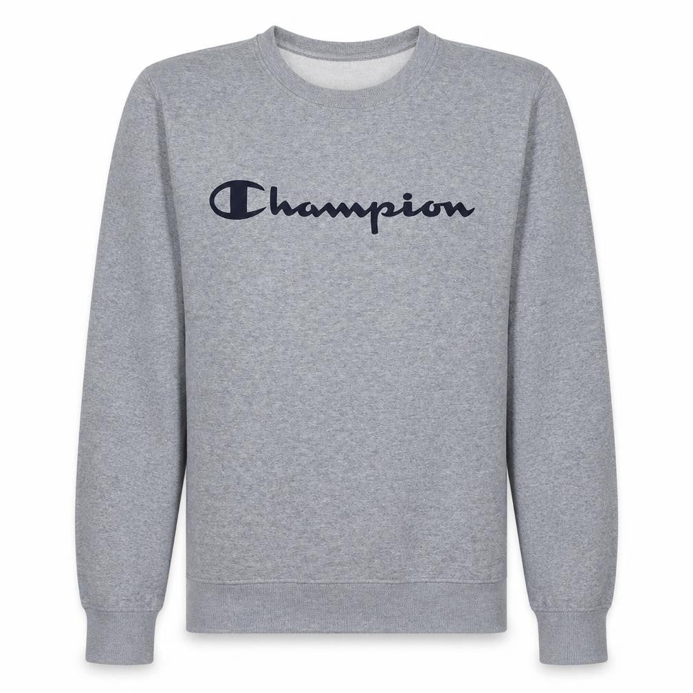Champion Men's Grey Small Pullover Crew Neck Sweatshirt