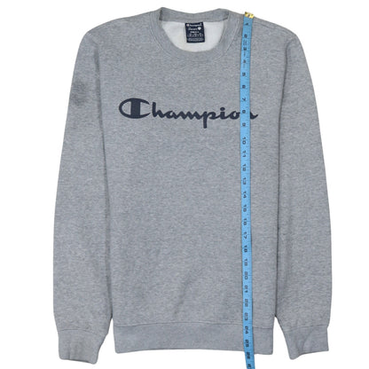 Champion Men's Grey Small Pullover Crew Neck Sweatshirt