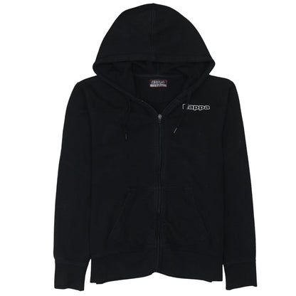 Kappa Men's Black XL Full Zip Hoodie Sweatshirt