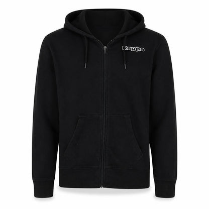 Kappa Men's Black XL Full Zip Hoodie Sweatshirt