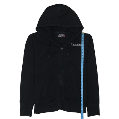 Kappa Men's Black XL Full Zip Hoodie Sweatshirt