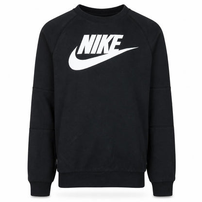 Nike Men's Black Small Crew Neck Pullover Sweatshirt