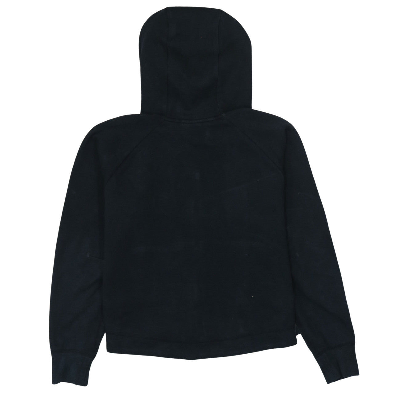 Nike Women's Black Full Zip Hoodie Small Cotton Blend Sportswear