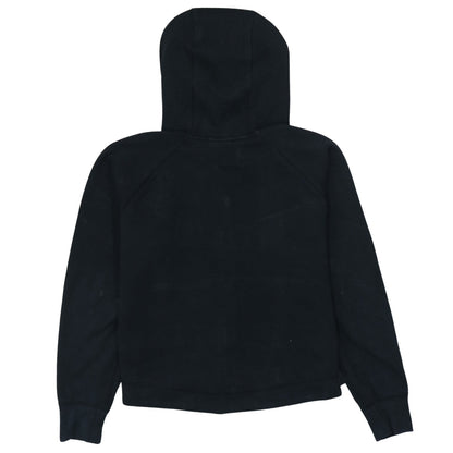 Nike Women's Black Full Zip Hoodie Small Cotton Blend Sportswear