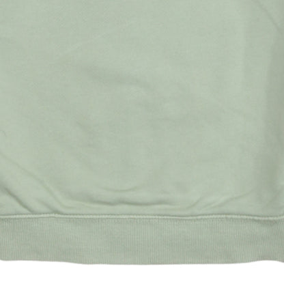 Zara Boys Green Cotton Blend Crew Neck Pullover Sweatshirt Size 8 Years