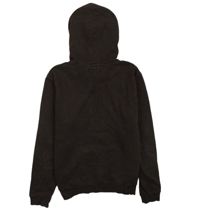 Puma Women Black Logo Pullover Hoodie Size 14 UK Cotton Blend
