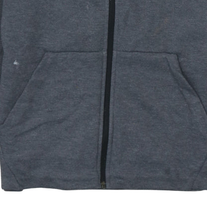 Nike Men's Grey Dri-FIT Full Zip Hoodie Size S Lightweight Sportswear