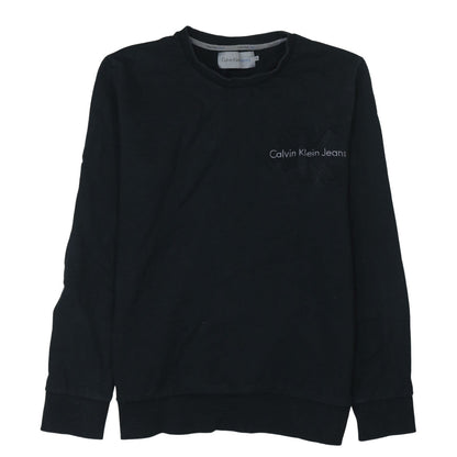 Calvin Klein Jeans Men's Black XL Pullover Sweatshirt