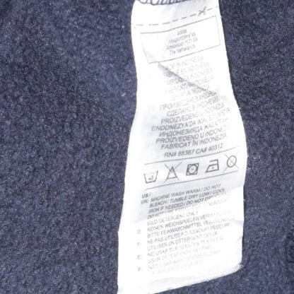 Adidas Men's Blue Small Pullover Sweatshirt Crew Neck Fleece
