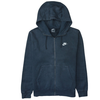 Nike Men's Black Full Zip Hoodie M Regular Fit Sportswear