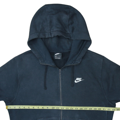 Nike Men's Black Full Zip Hoodie M Regular Fit Sportswear