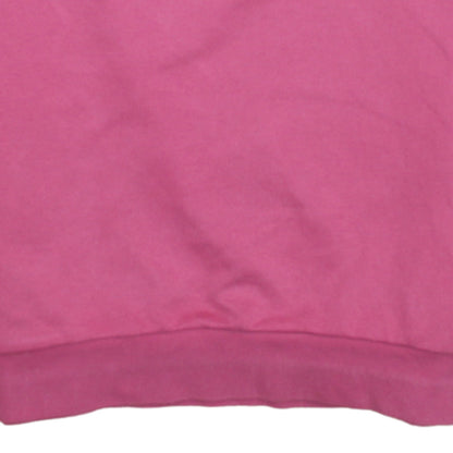 Adidas Girls Pink Crew Neck Logo Sweatshirt 14 Years Pullover