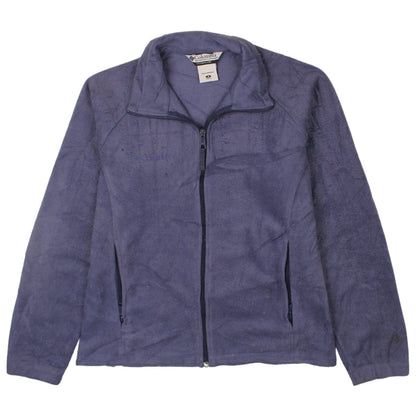 Columbia Women's Purple Fleece Full Zip Jacket Size M